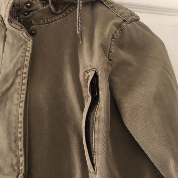 Pull & Bear Green Jacket S - Picture 3 of 4